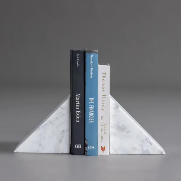 Книгодержатель Rico из мрамора Calacatta_1